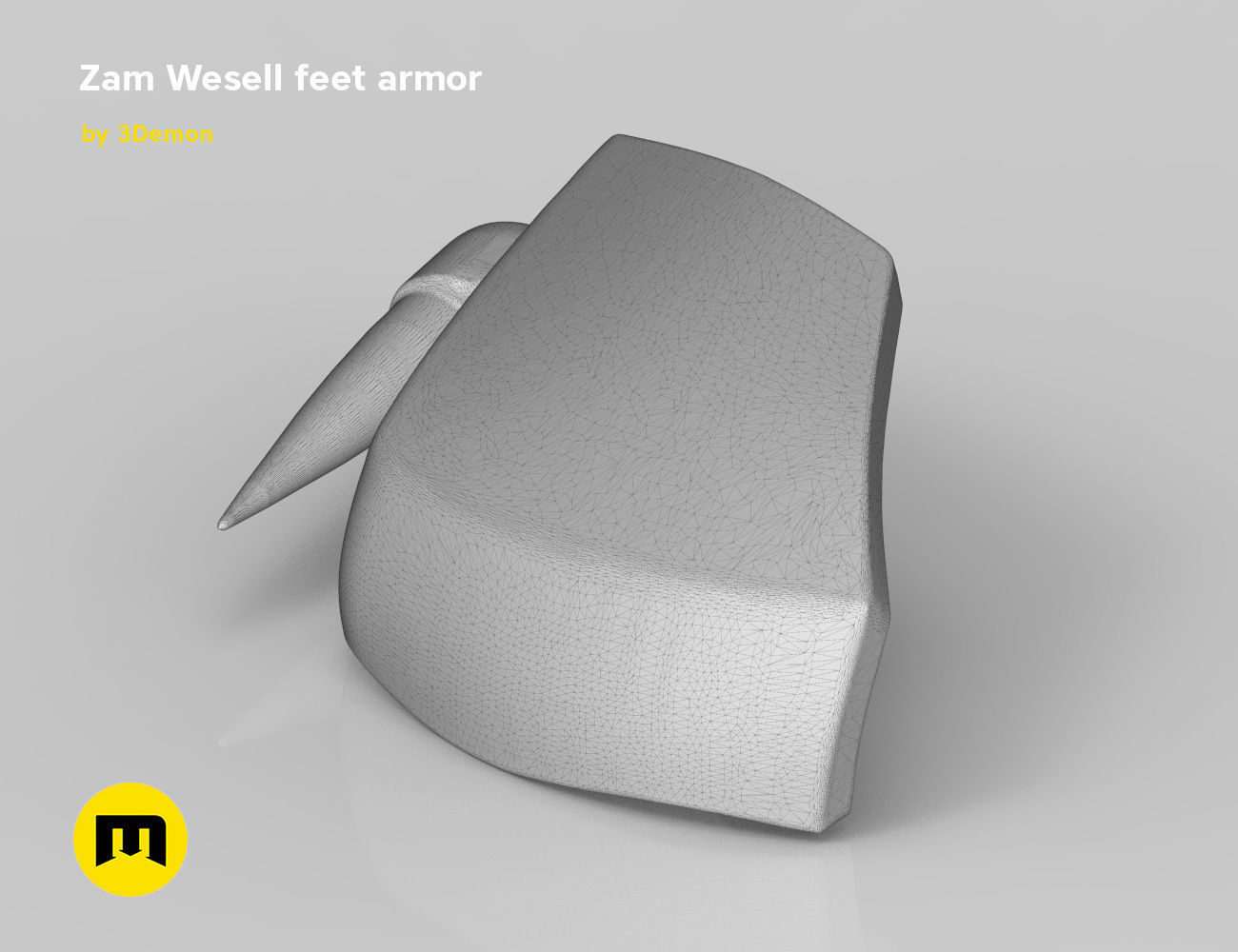 Zam Wesell jewels and armors 3D print model_31