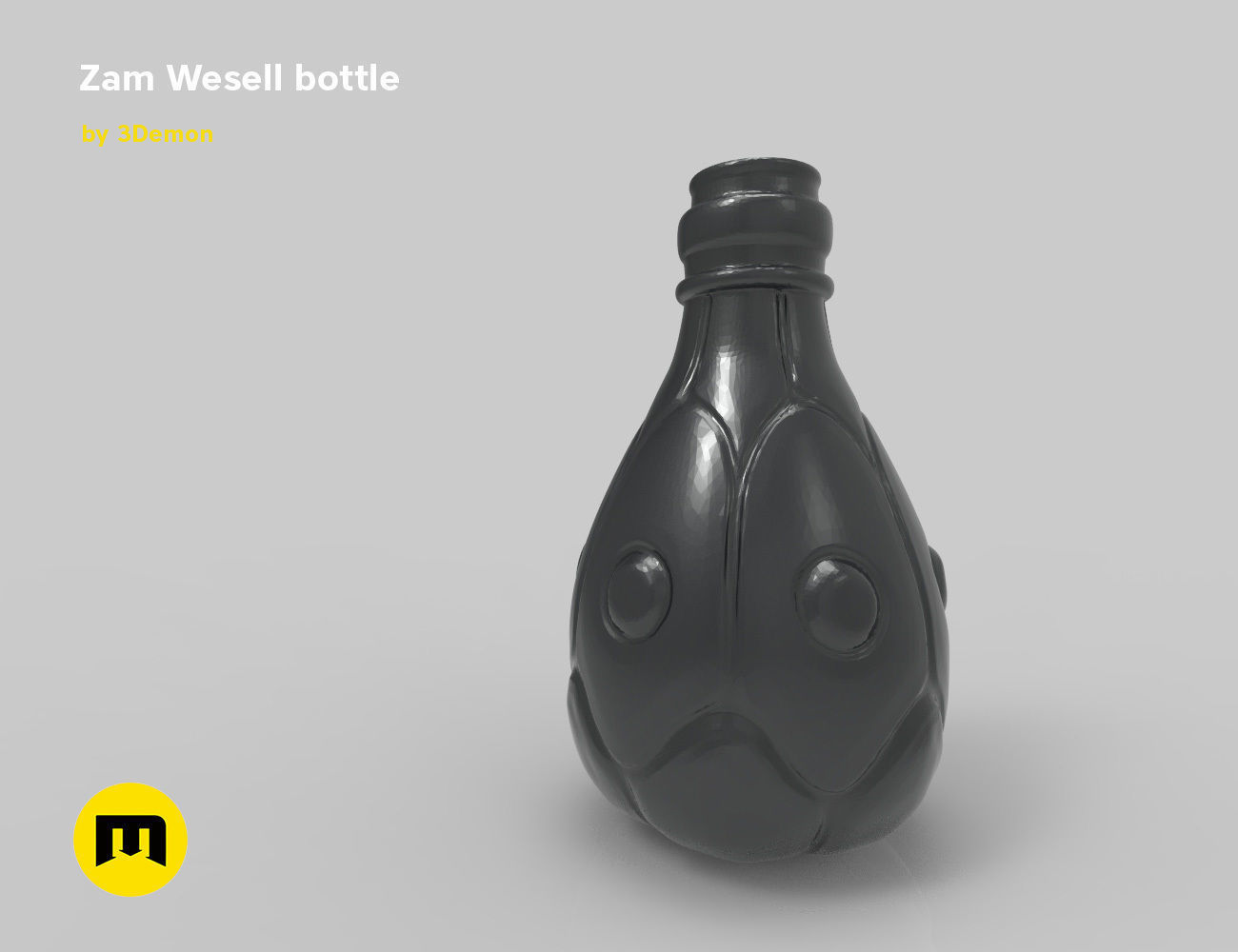 Zam Wesell jewels and armors 3D print model_24