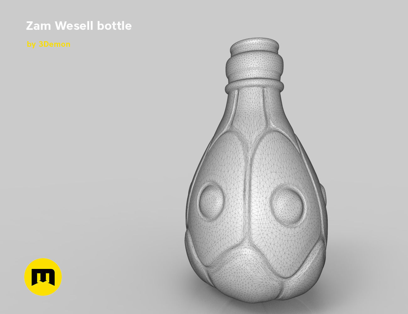 Zam Wesell jewels and armors 3D print model_32