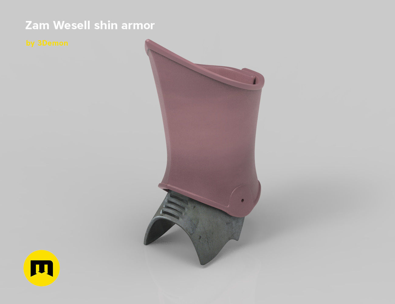 Zam Wesell jewels and armors 3D print model_3
