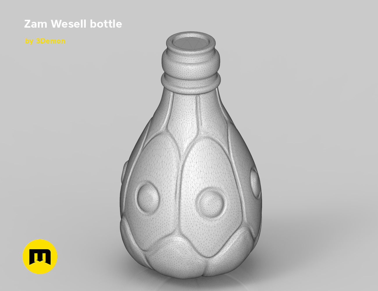 Zam Wesell jewels and armors 3D print model_33