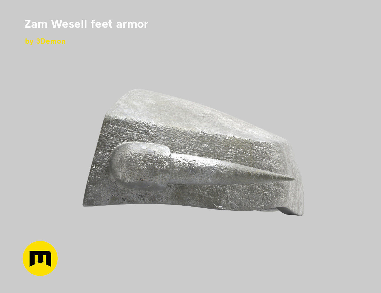 Zam Wesell jewels and armors 3D print model_21