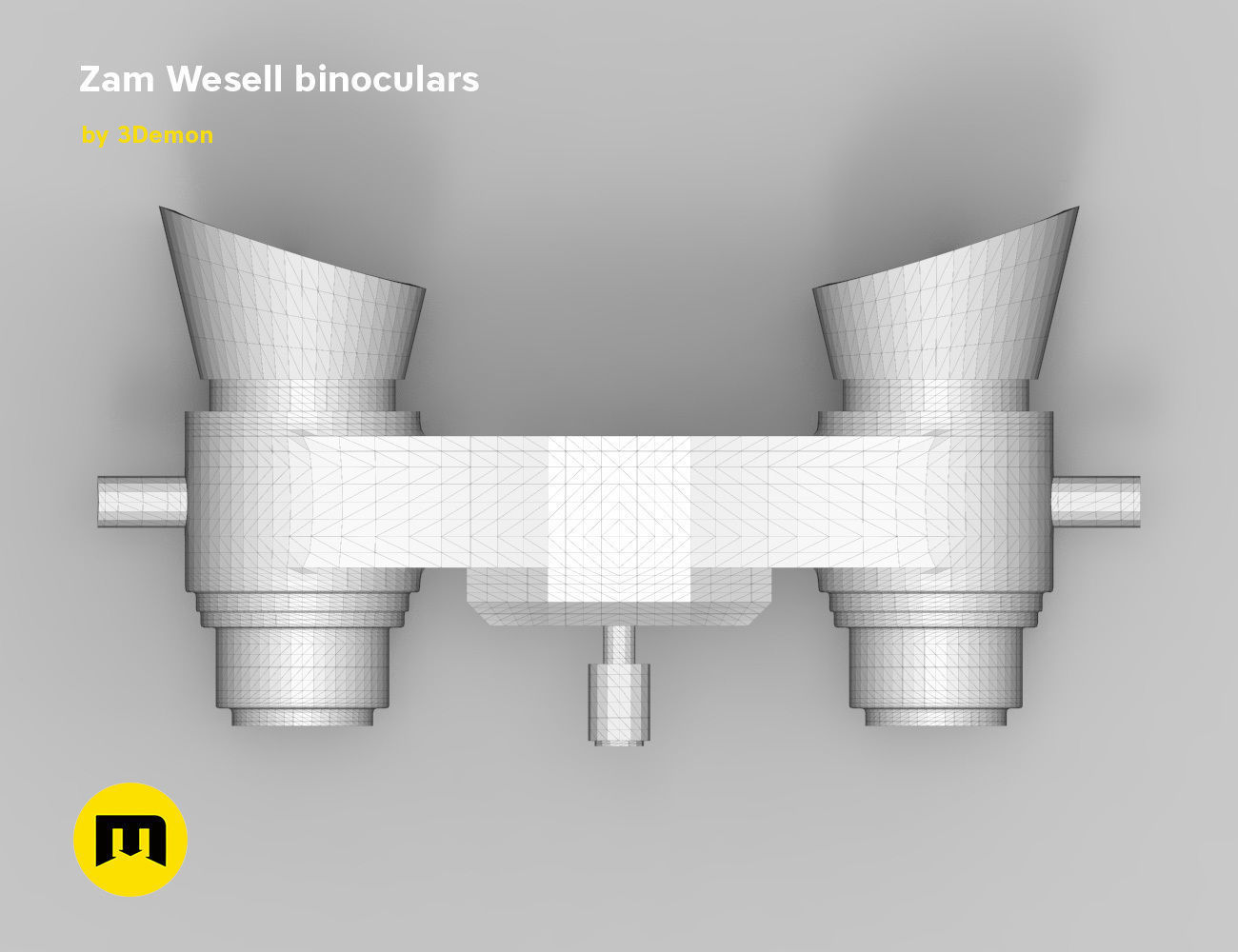 Zam Wesell jewels and armors 3D print model_16