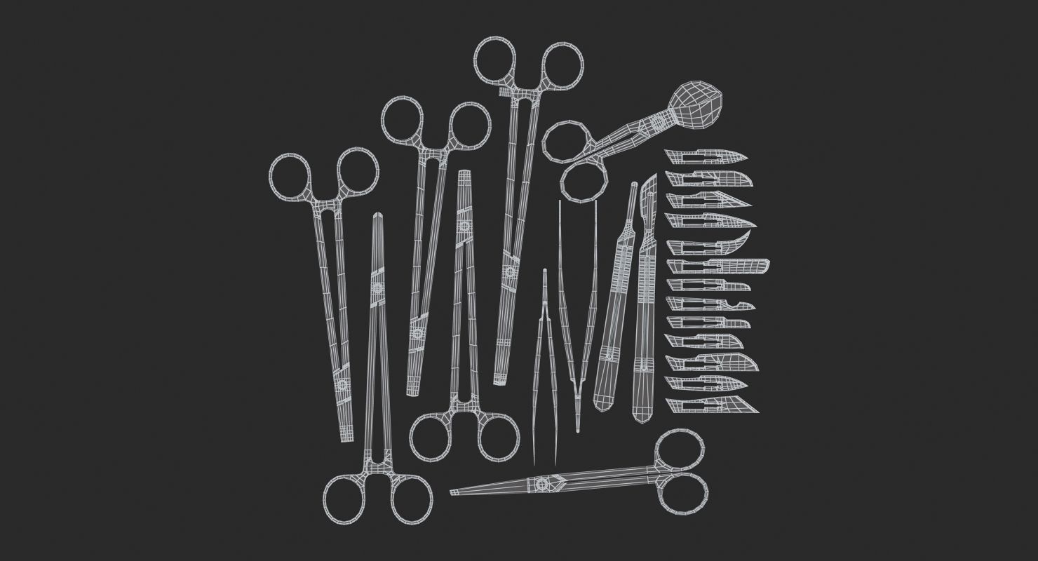 52 Models Medical Hospital Collection 3D model_87