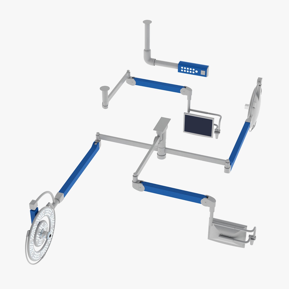 52 Models Medical Hospital Collection 3D model_70