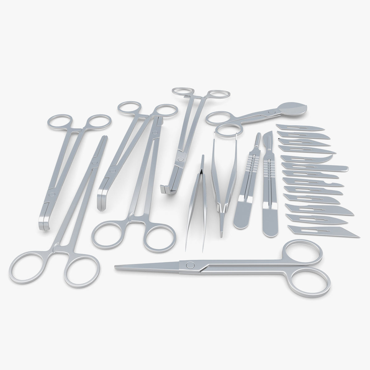 52 Models Medical Hospital Collection 3D model_86