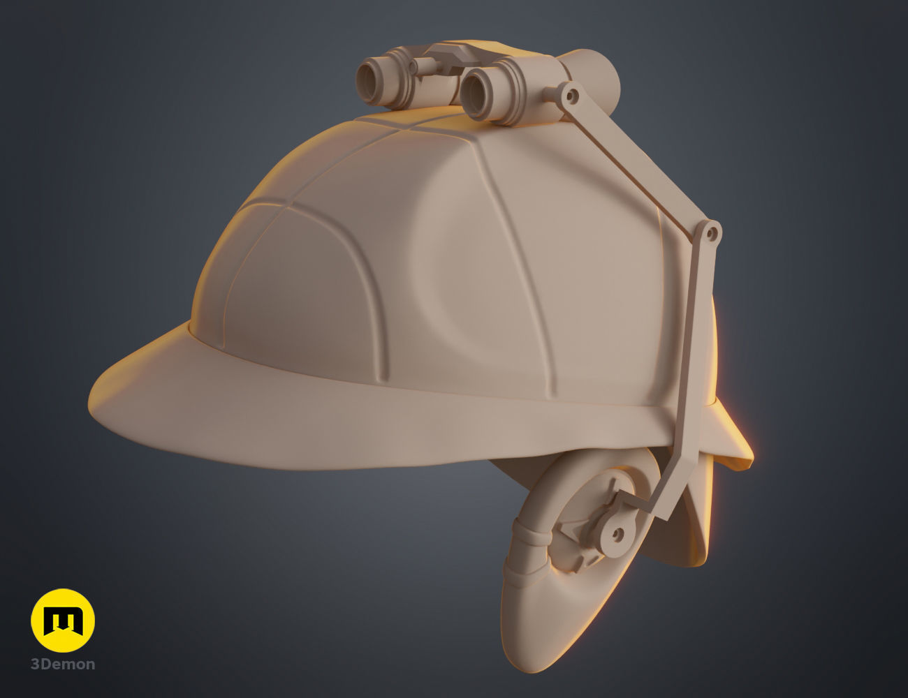 Zam Wesell Helmet 3D print model_11
