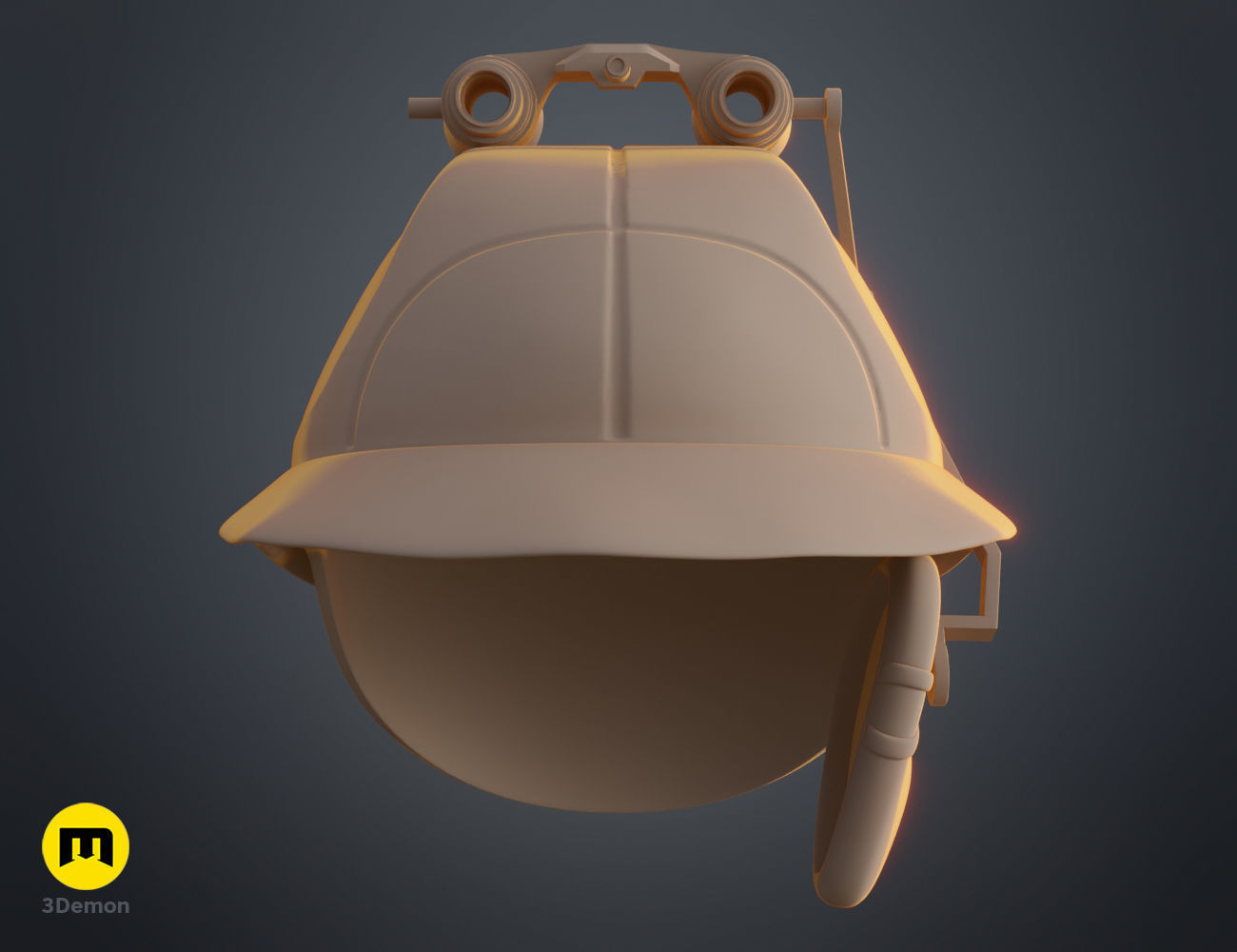 Zam Wesell Helmet 3D print model_10