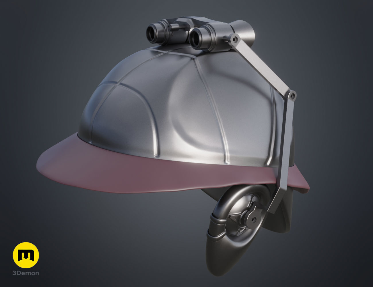 Zam Wesell Helmet 3D print model_2