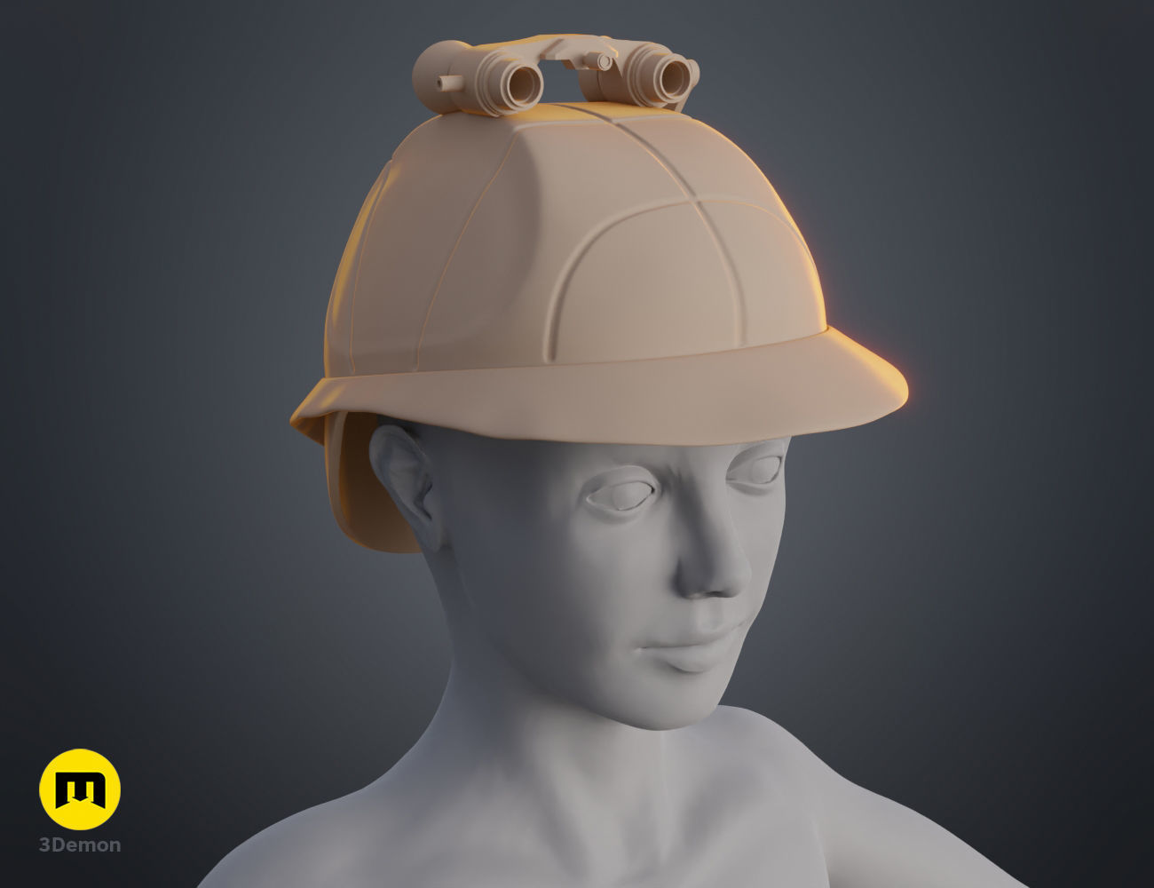 Zam Wesell Helmet 3D print model_8