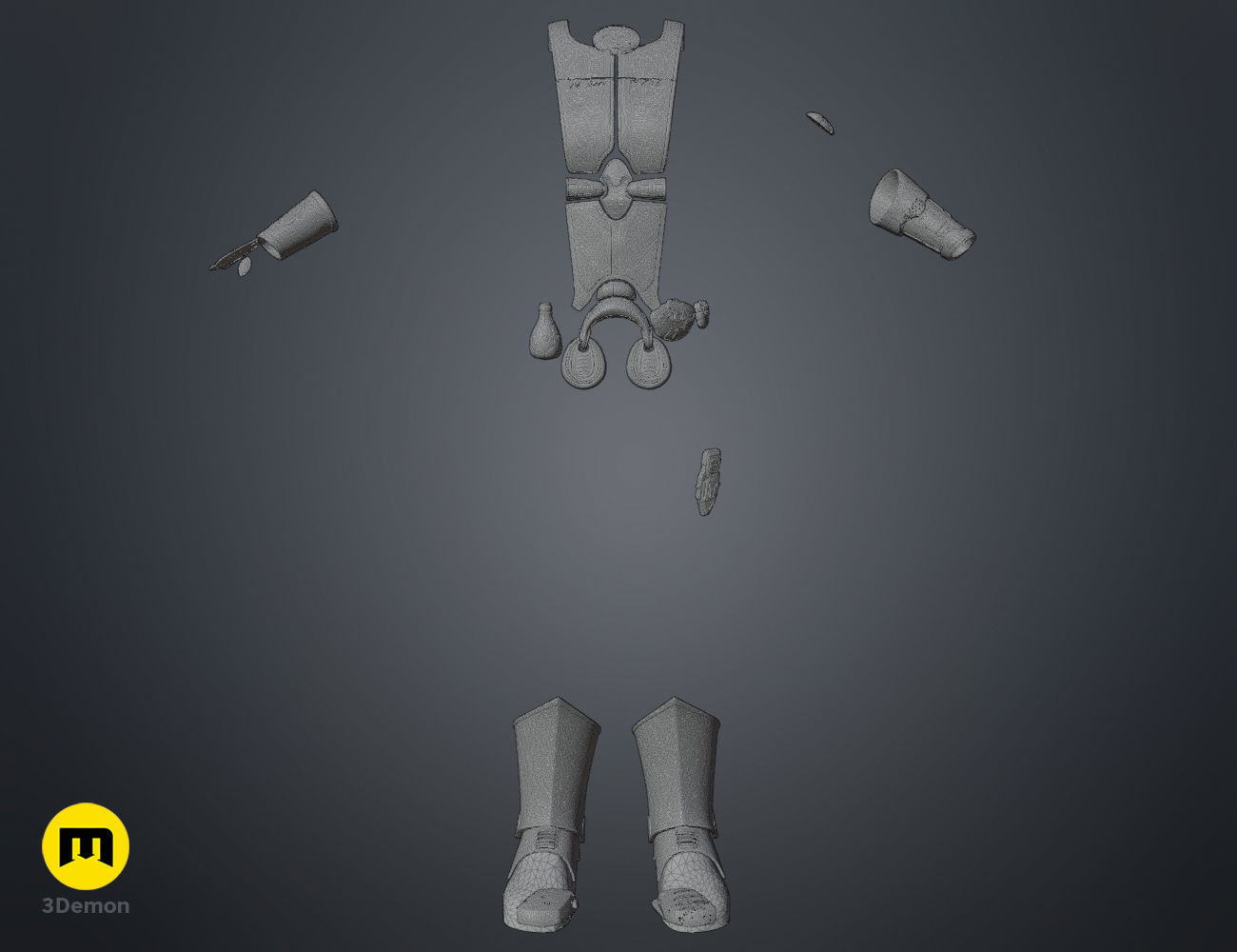 Zam Wesell bundle 3D print model_17