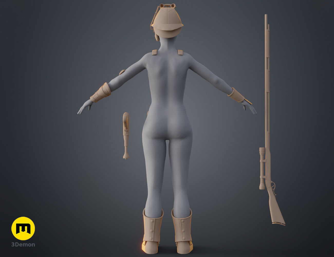 Zam Wesell bundle 3D print model_15