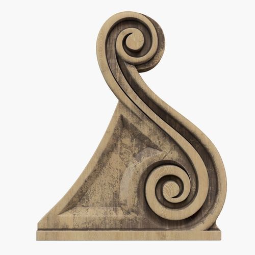 Ornate Corbel Bracket 3D print model