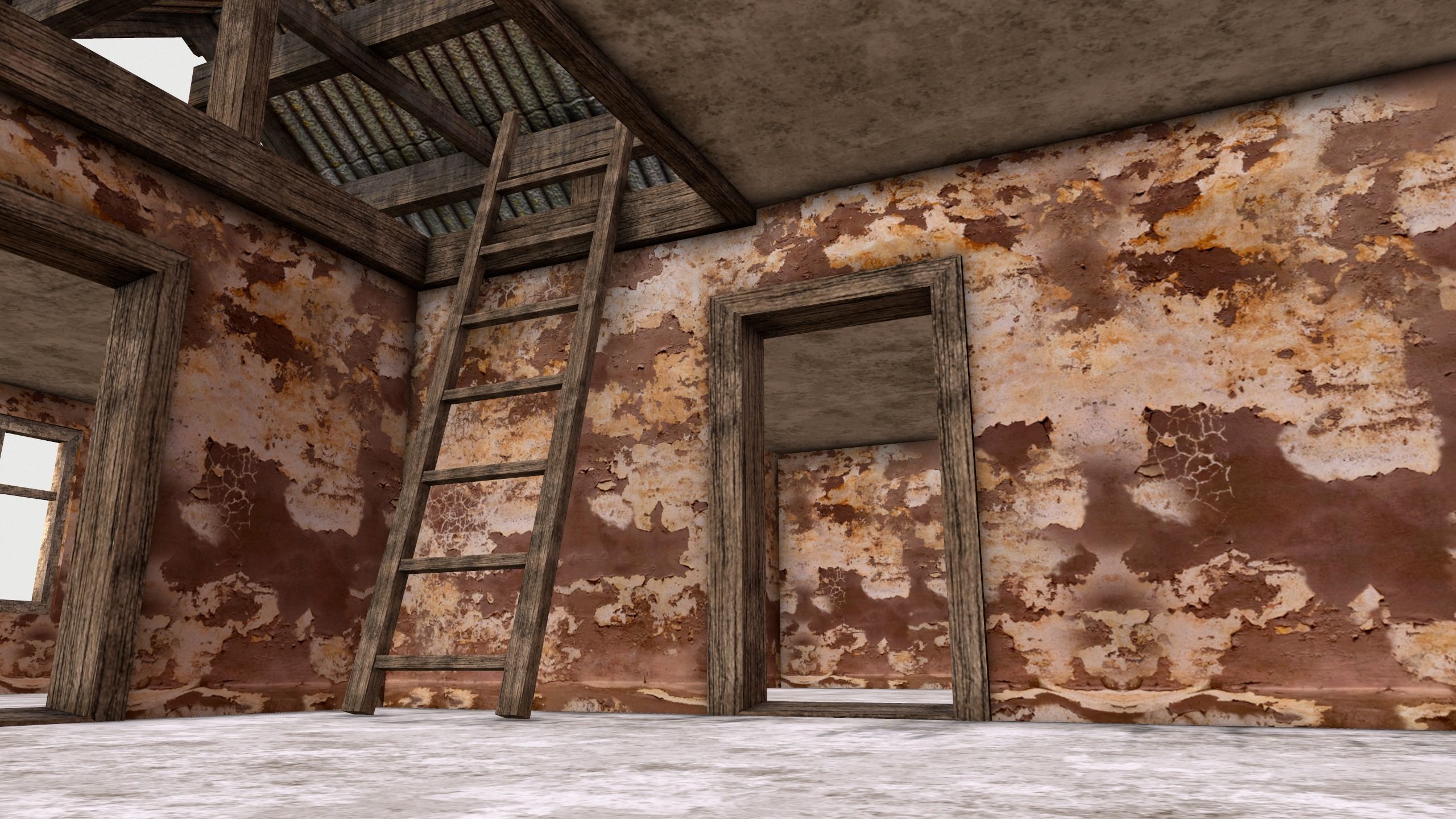 Odl House 08 Low-poly 3D model_49