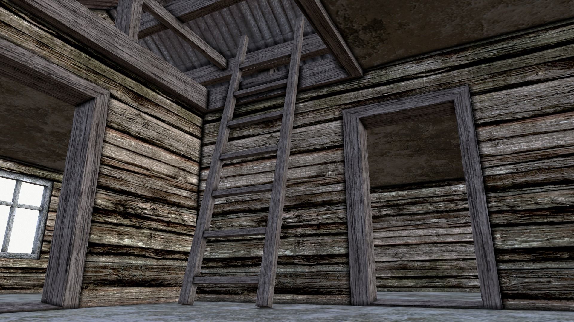 Odl House 08 Low-poly 3D model_23