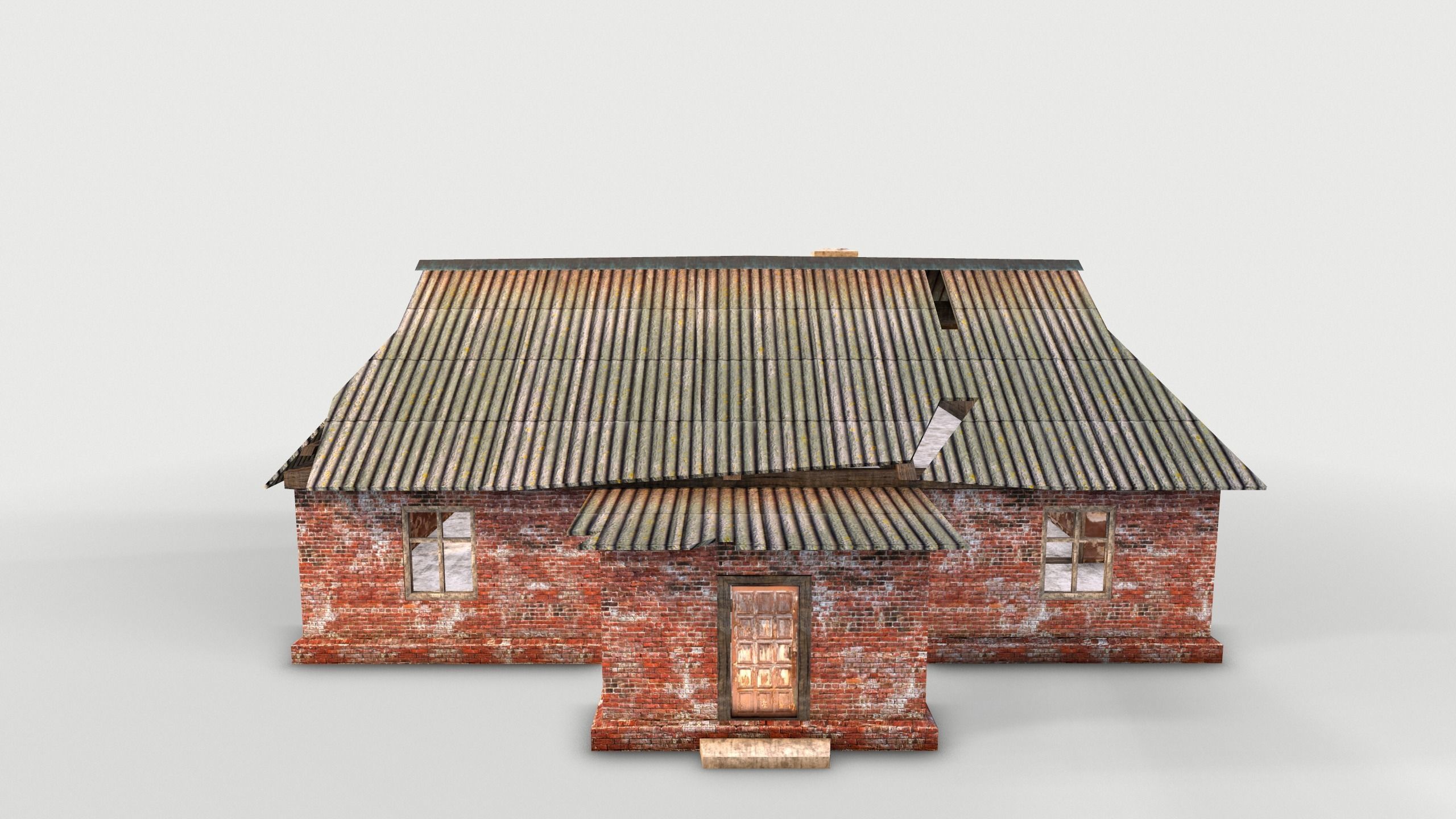 Odl House 08 Low-poly 3D model_46