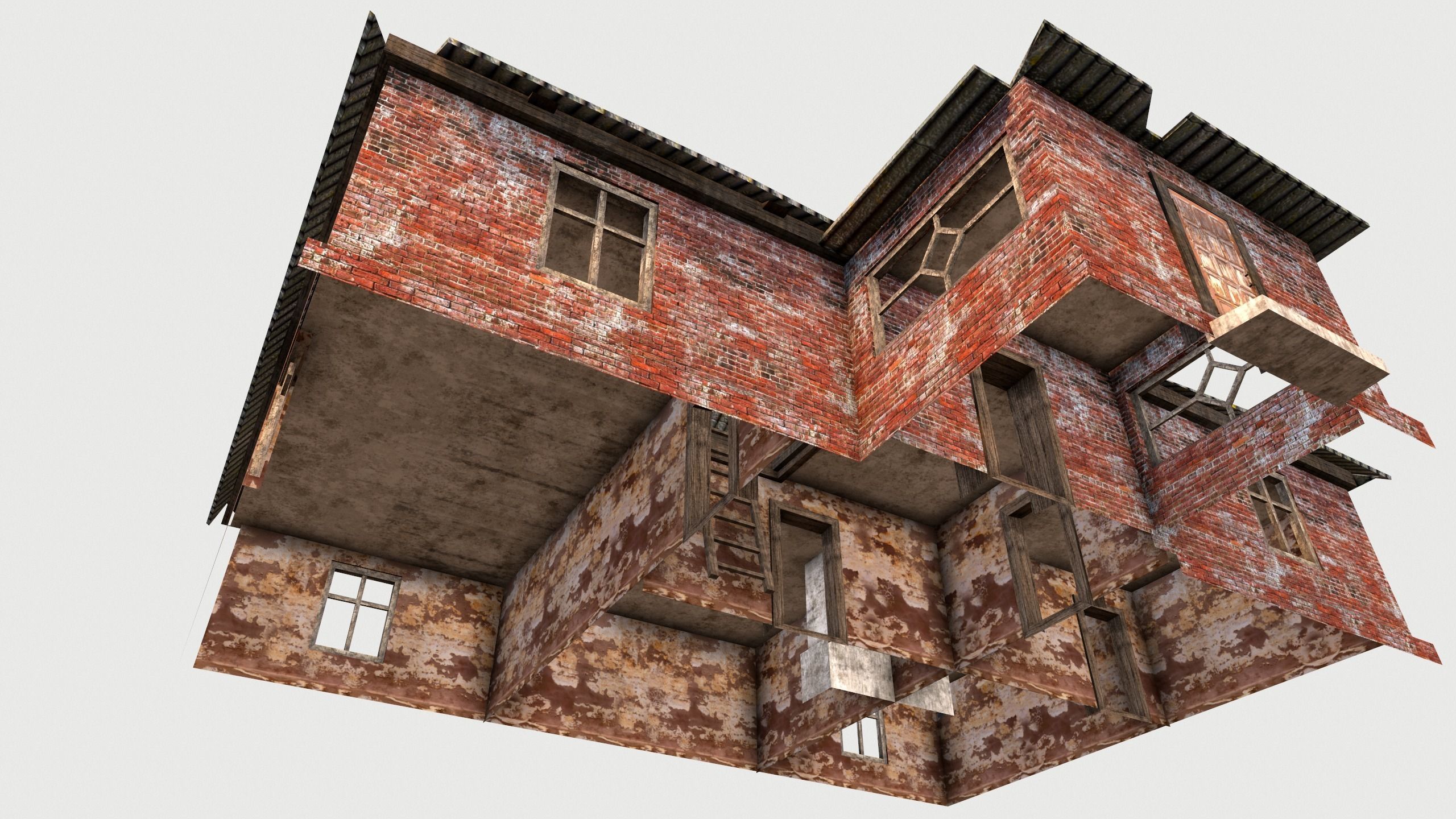 Odl House 08 Low-poly 3D model_52