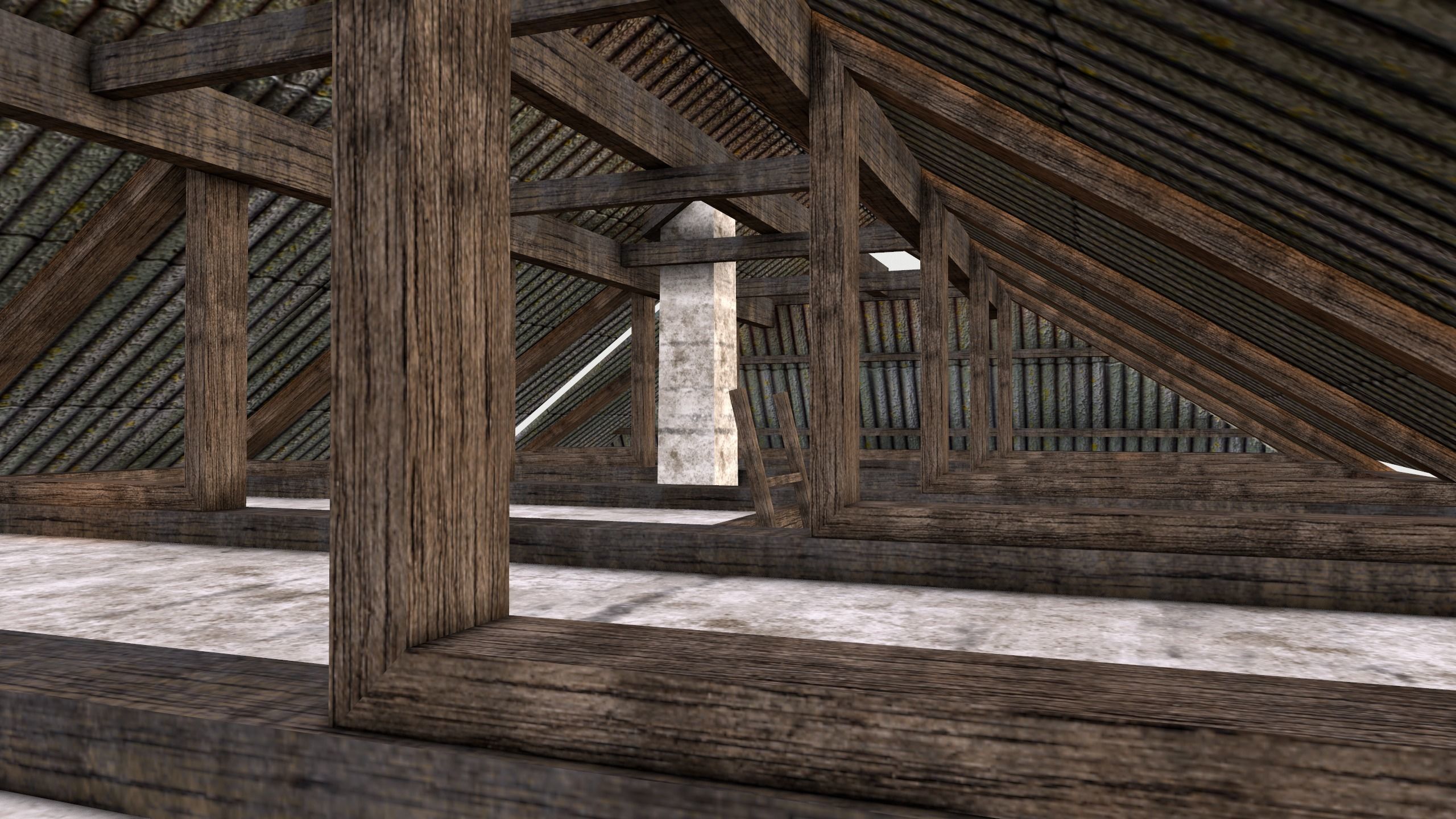 Odl House 08 Low-poly 3D model_55