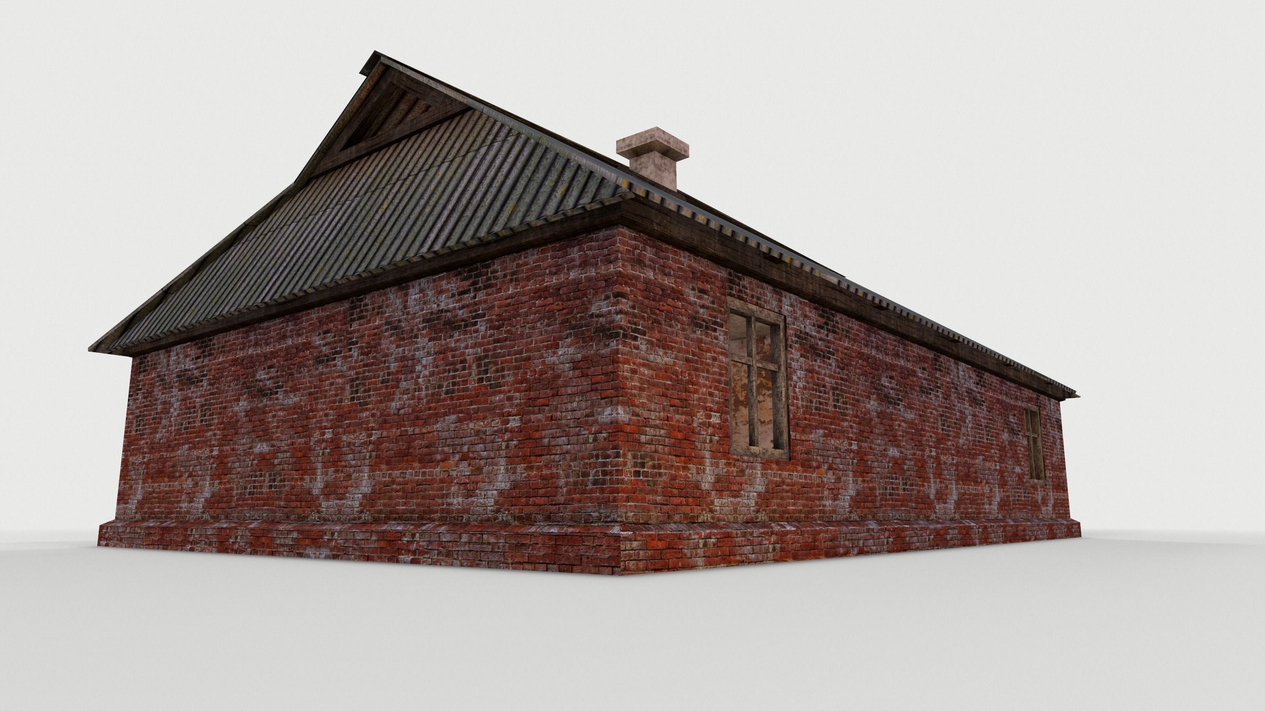 Odl House 08 Low-poly 3D model_48