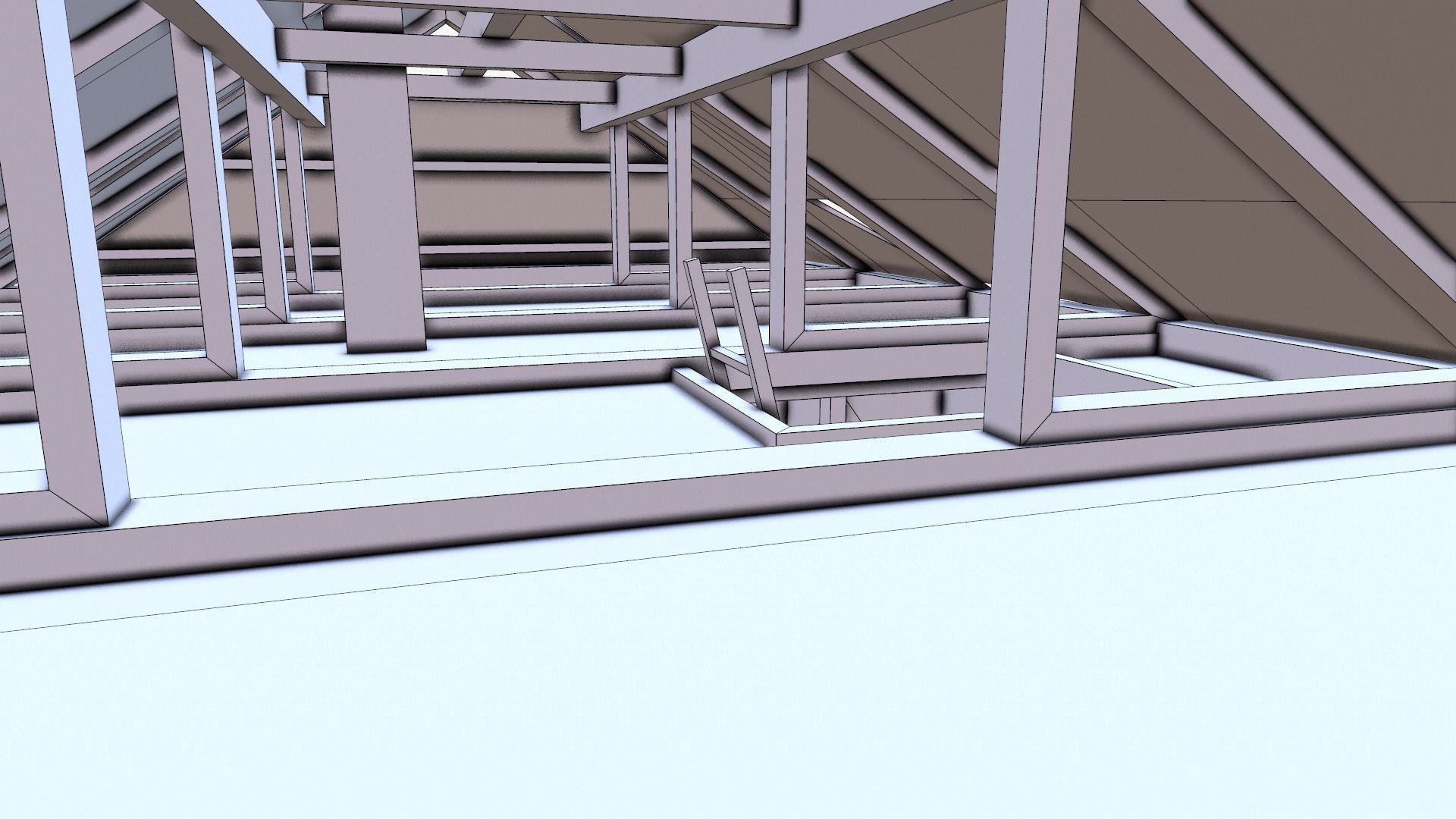 Odl House 08 Low-poly 3D model_35