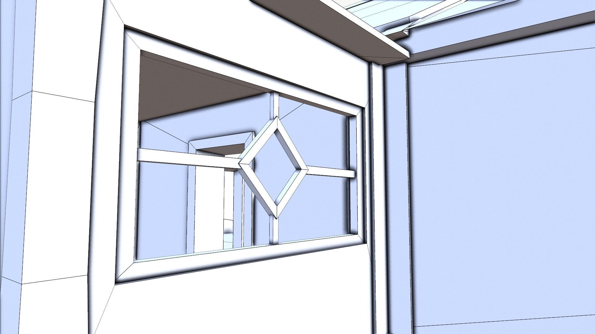 Odl House 08 Low-poly 3D model_36