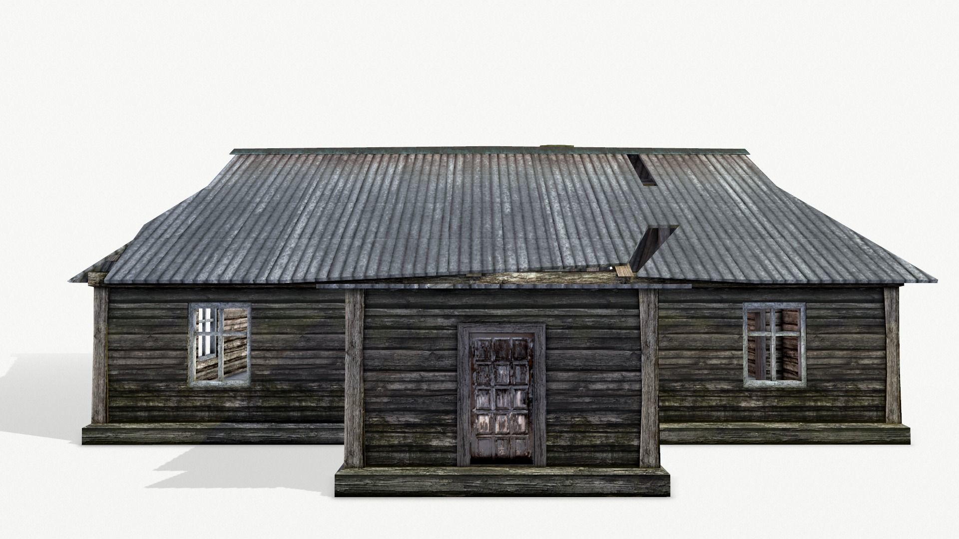 Odl House 08 Low-poly 3D model_20