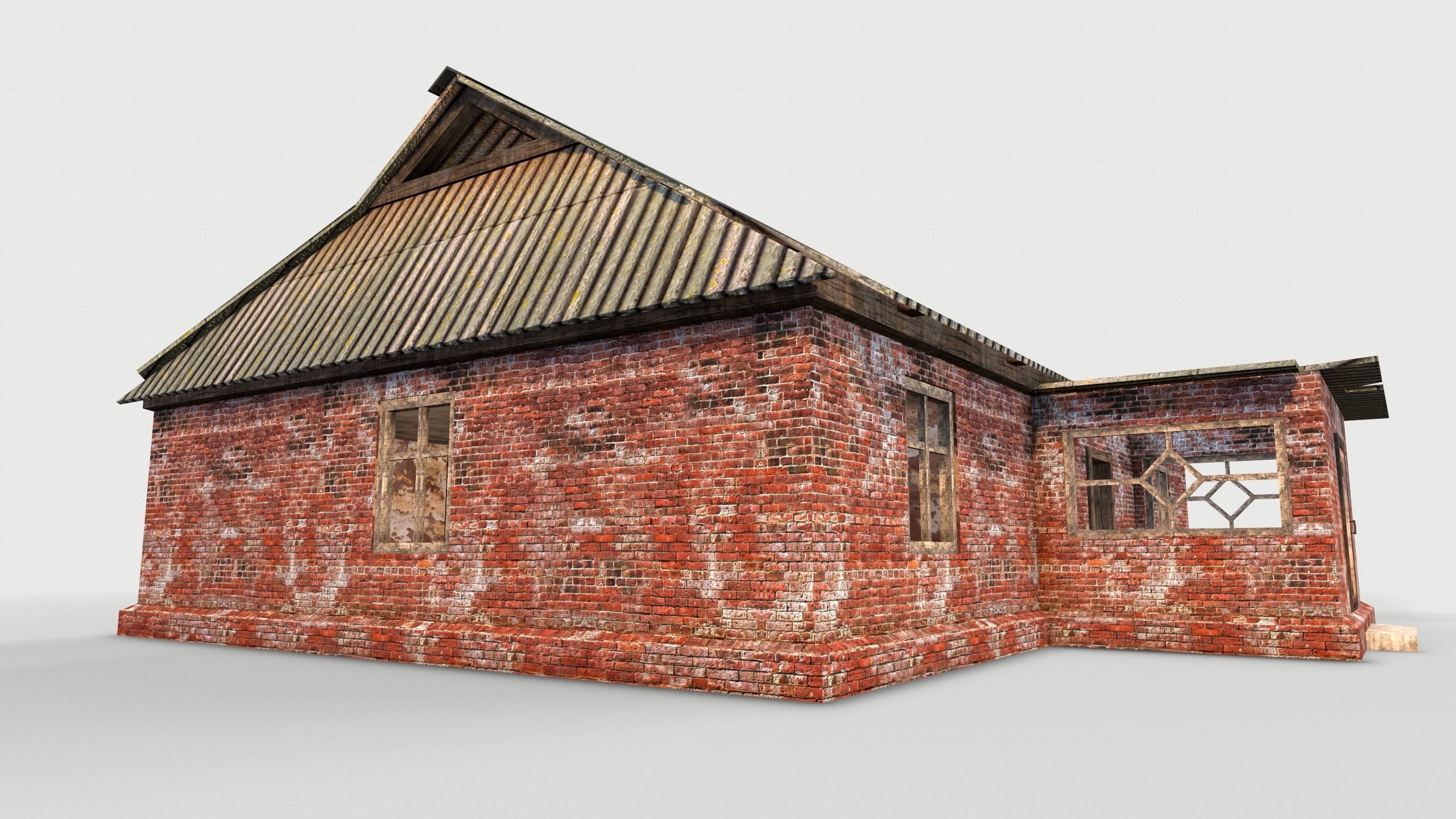 Odl House 08 Low-poly 3D model_45