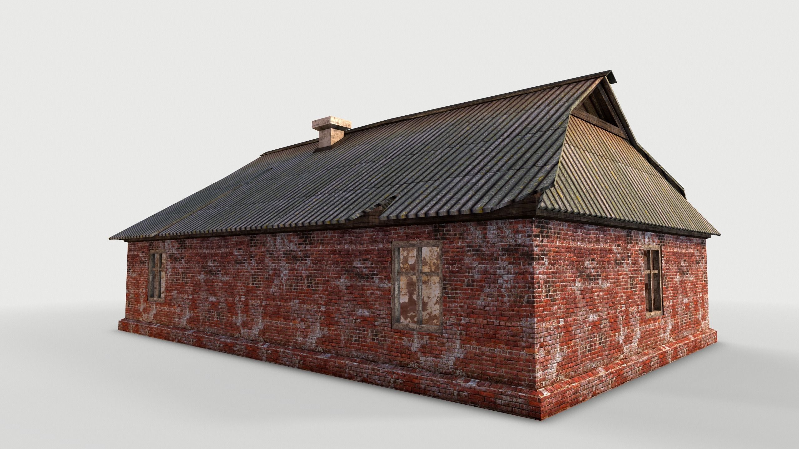 Odl House 08 Low-poly 3D model_44