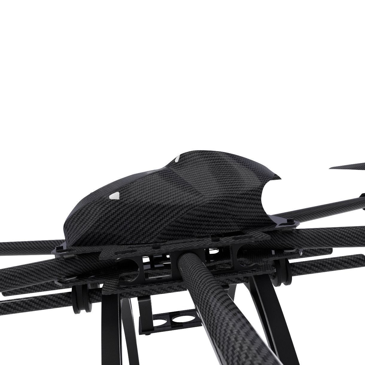 drone hexacopter  3D model_0
