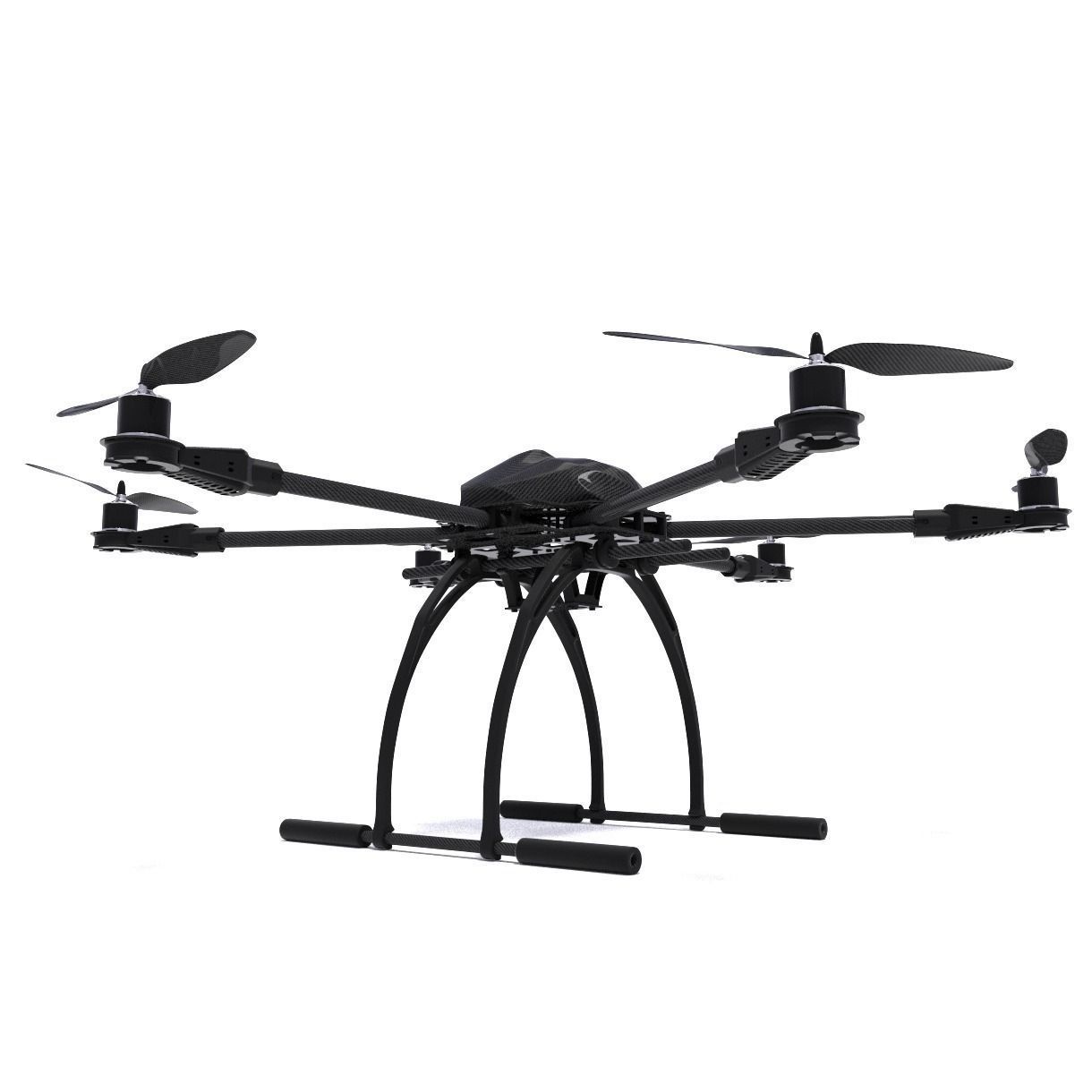 drone hexacopter  3D model_1