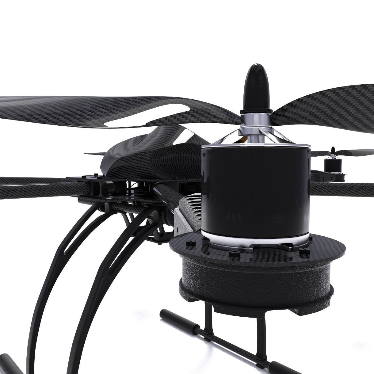drone hexacopter  3D model_8