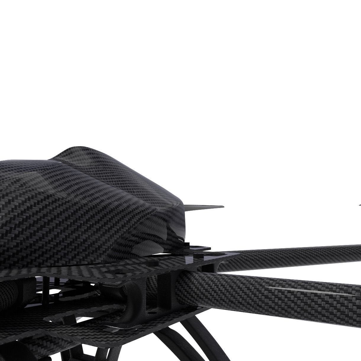 drone hexacopter  3D model_9