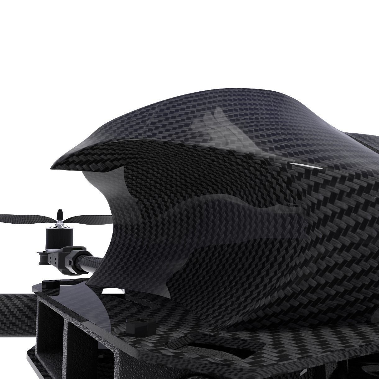 drone hexacopter  3D model_6