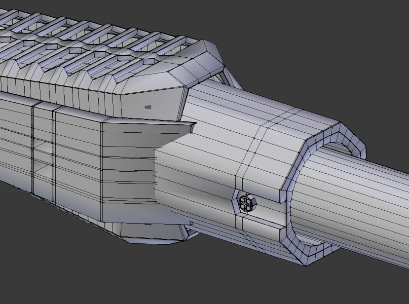 drone hexacopter  3D model_25