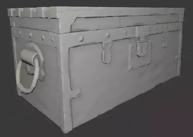 Old Chest - Game Ready