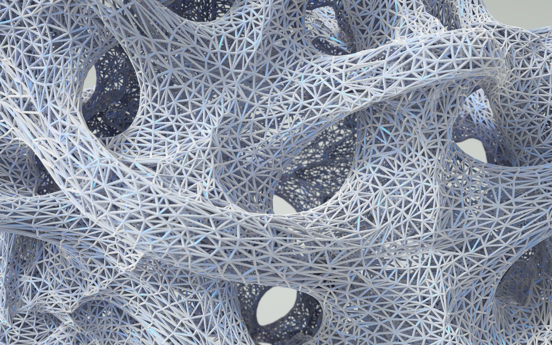 Superstructure Abstract Sculpture 3D model_8