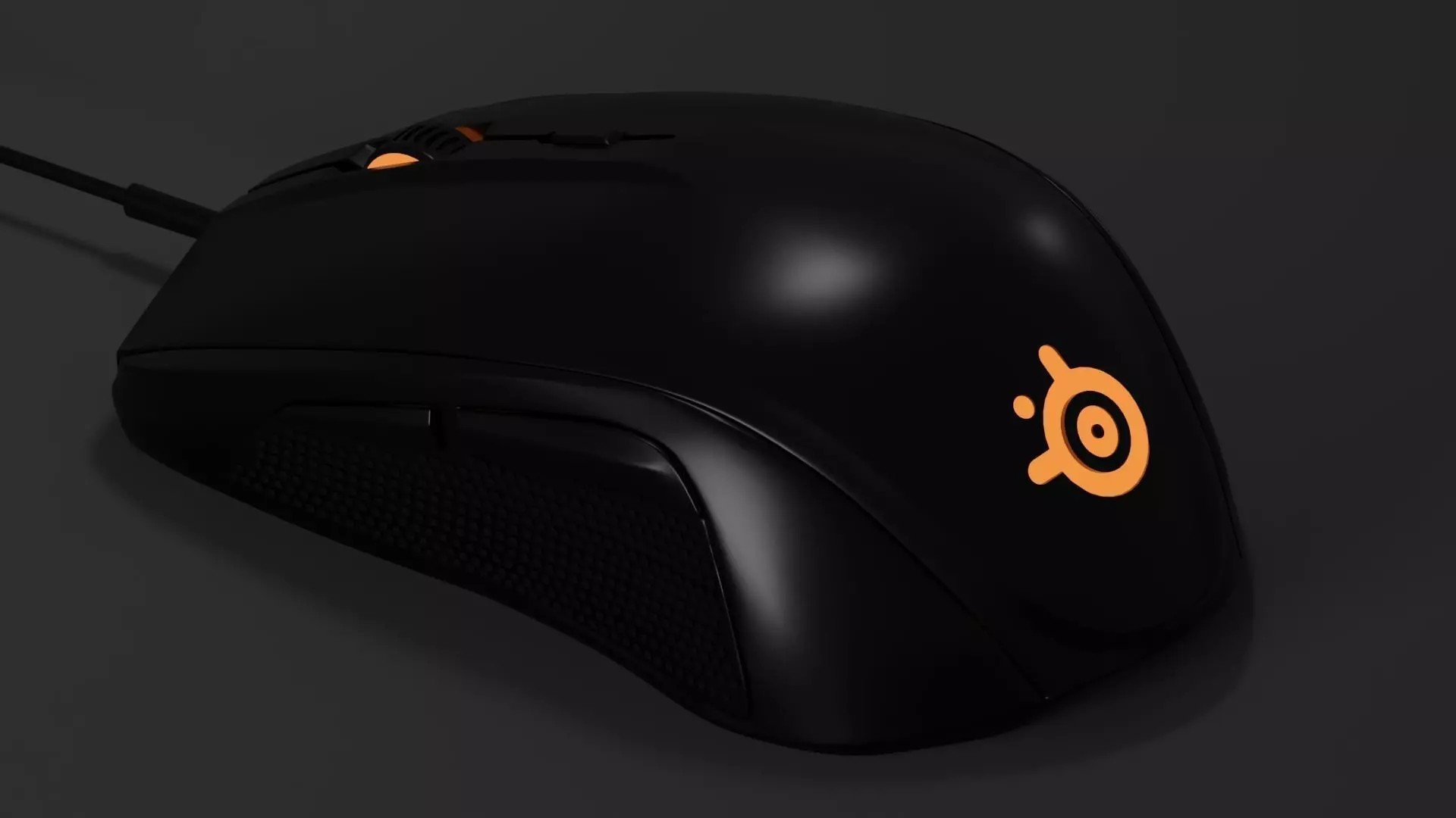 Mouse Steelseries Sensei R100 Fan Art 3D model_0