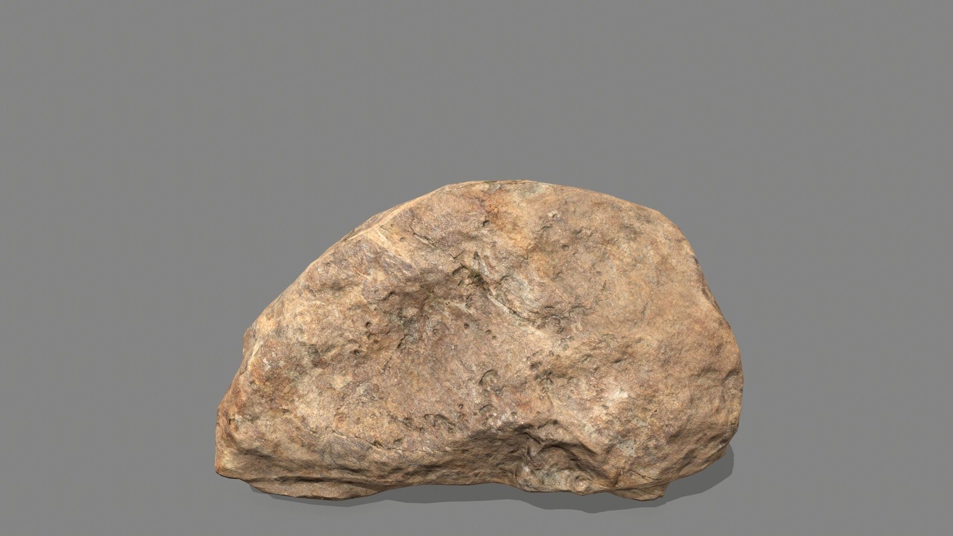 desert rocks  Low-poly 3D model_13