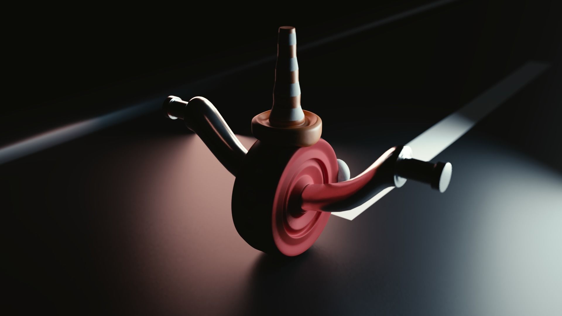 Wheelie Character  Free 3D model_2