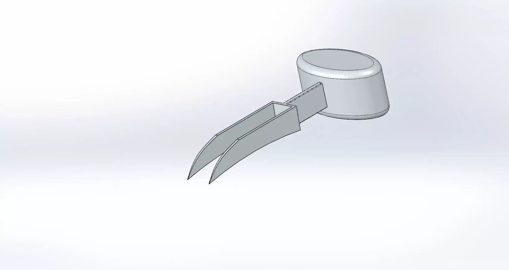 Double Claw 3D print model_0