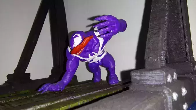 chibi venom 3D print model