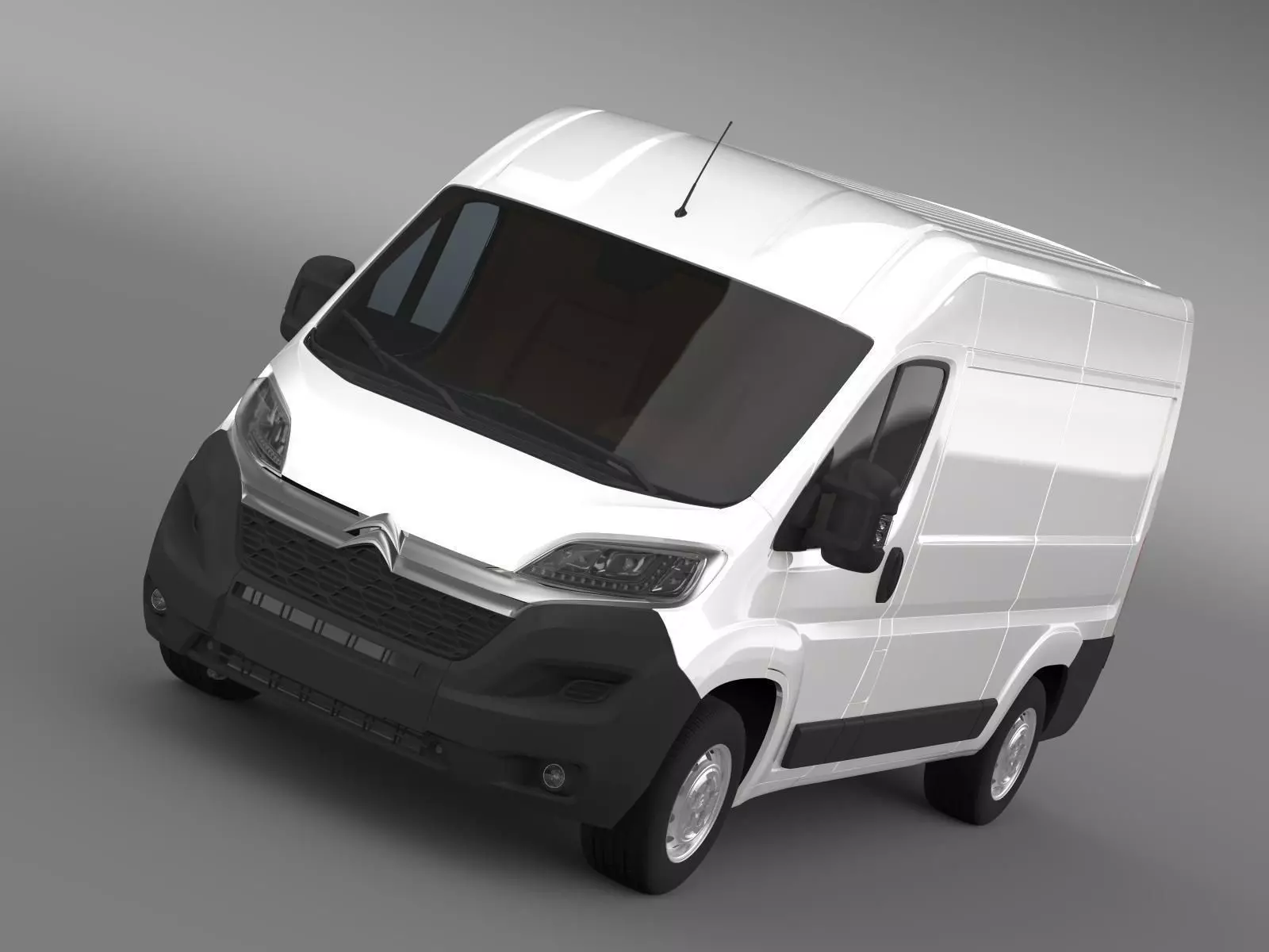 Citroen Jumper Van L2H2 2017 3D model_0