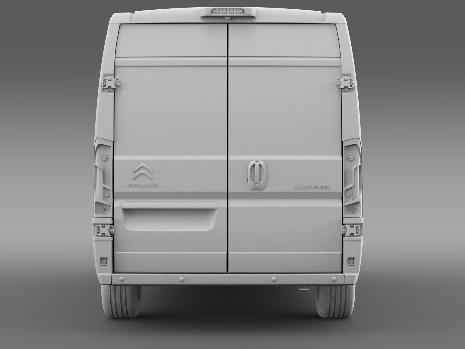 Citroen Jumper Van L2H2 2017 3D model_14