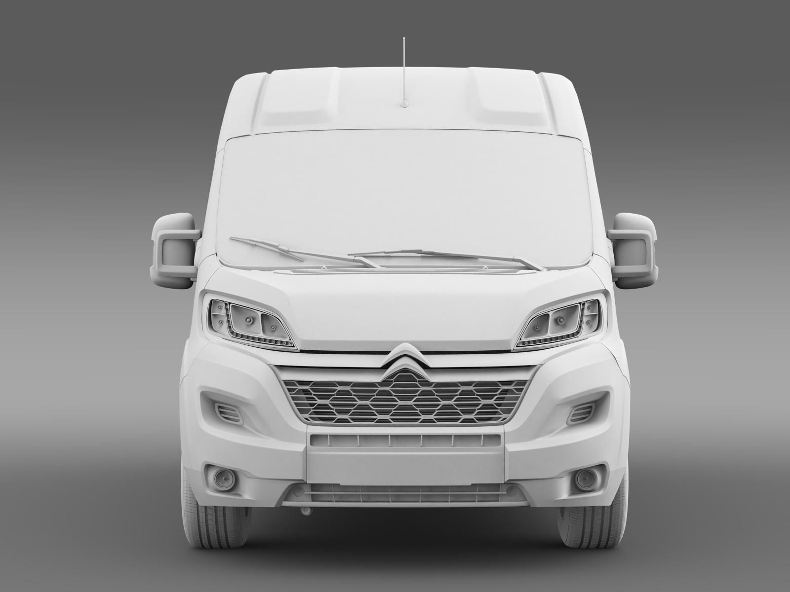 Citroen Jumper Van L2H2 2017 3D model_12