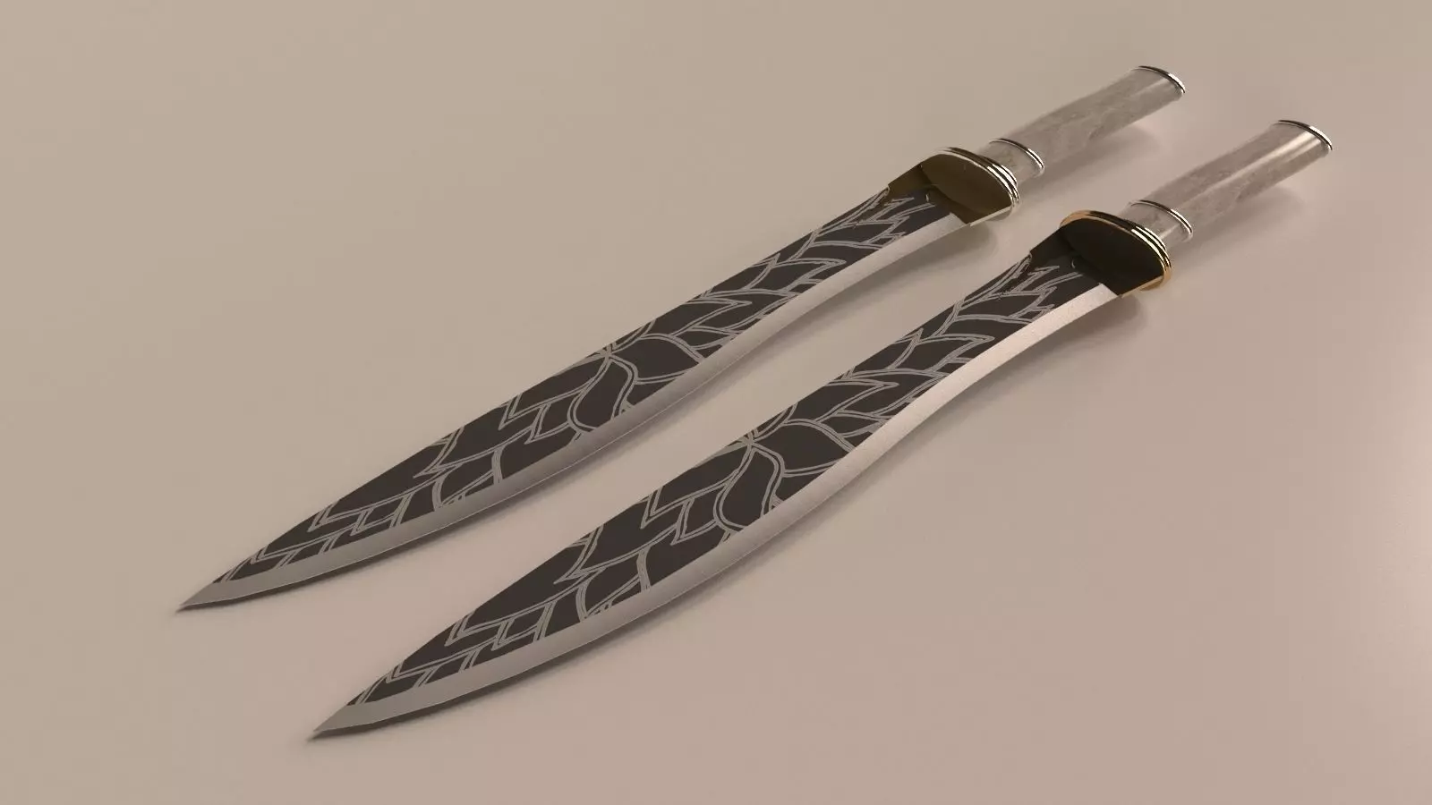 Elf Sword 3D model_0