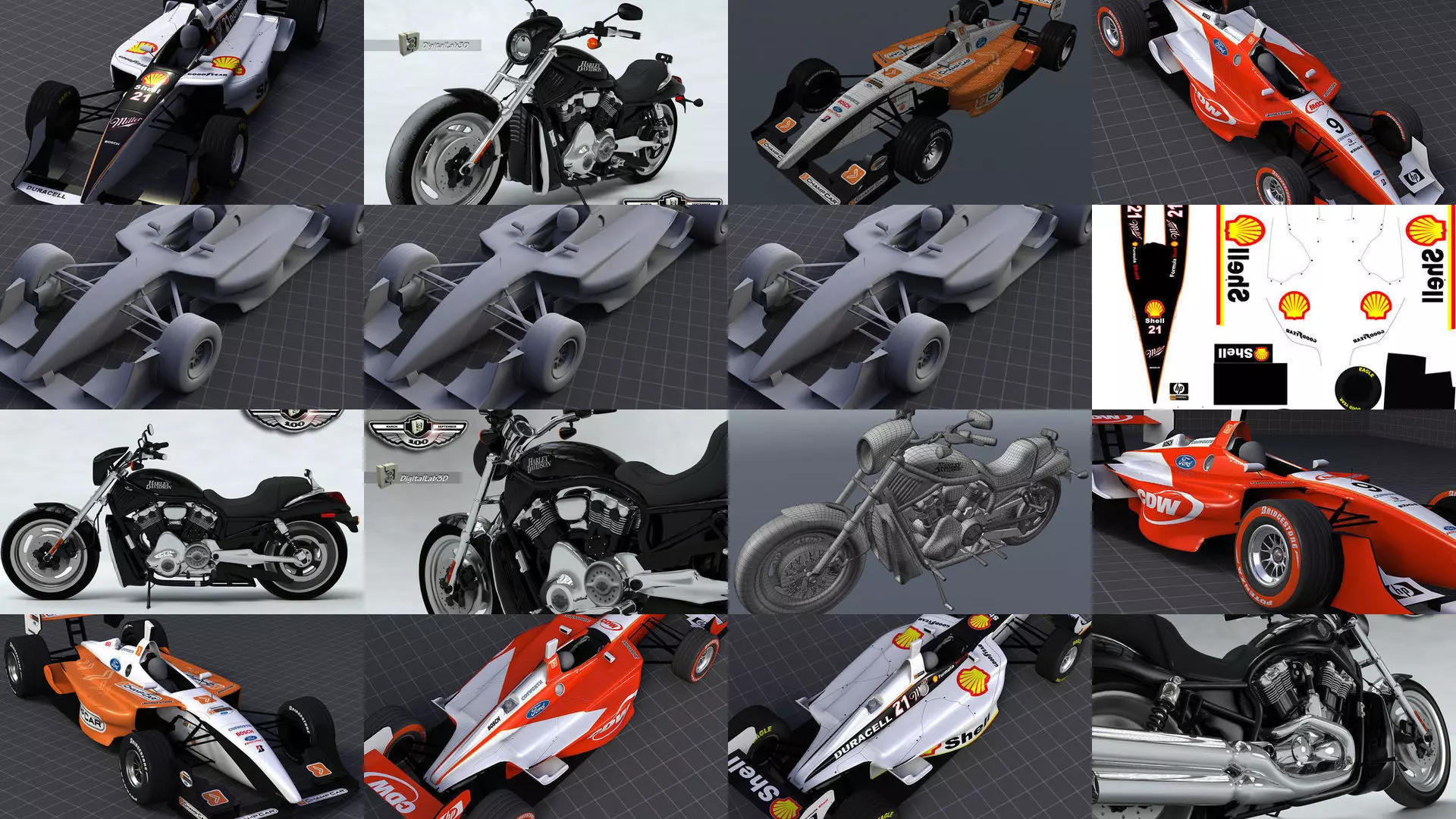 Vehicles Collection race car _0