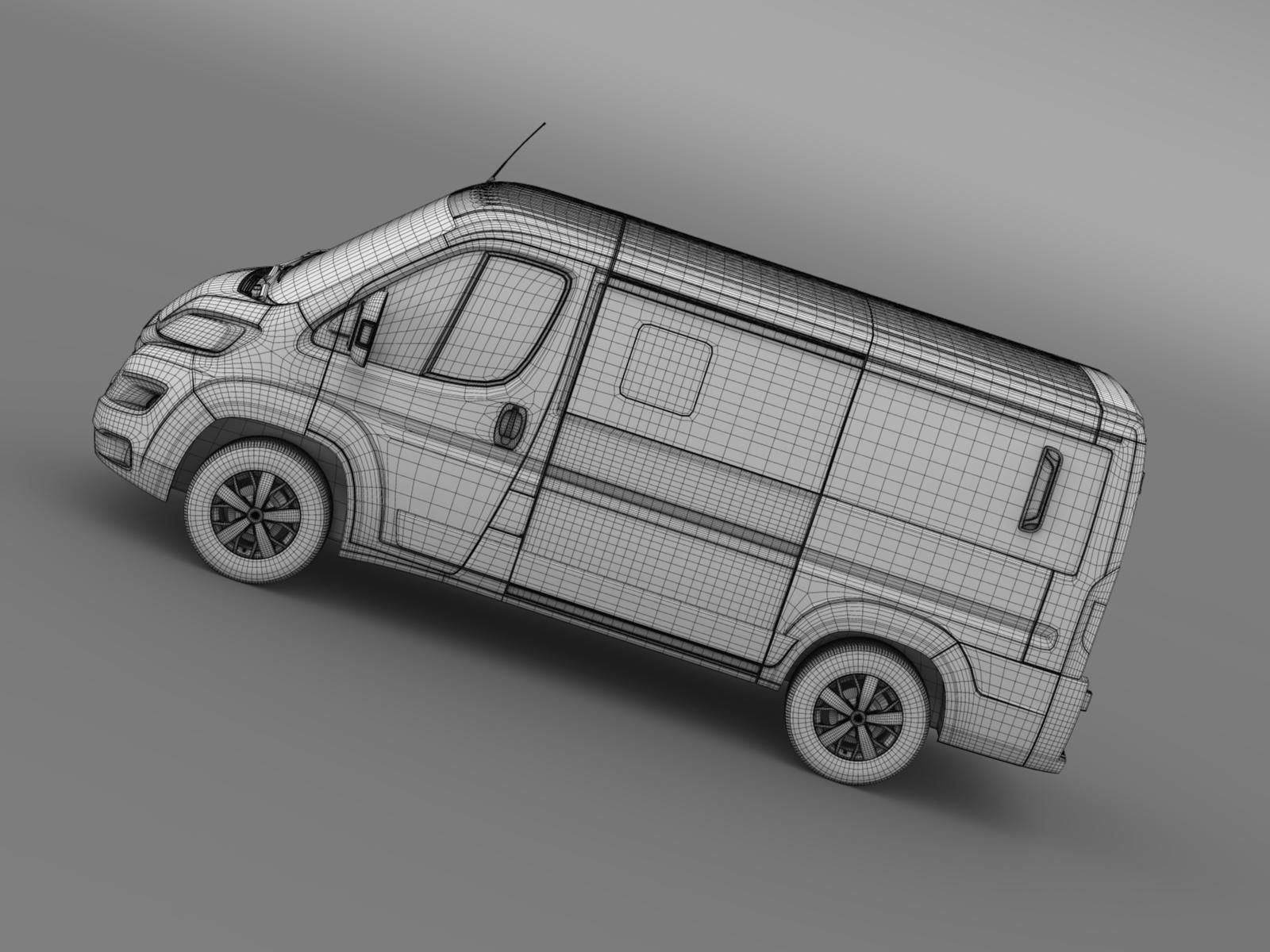 Citroen Jumper Combi L1H1 2017 3D model_16