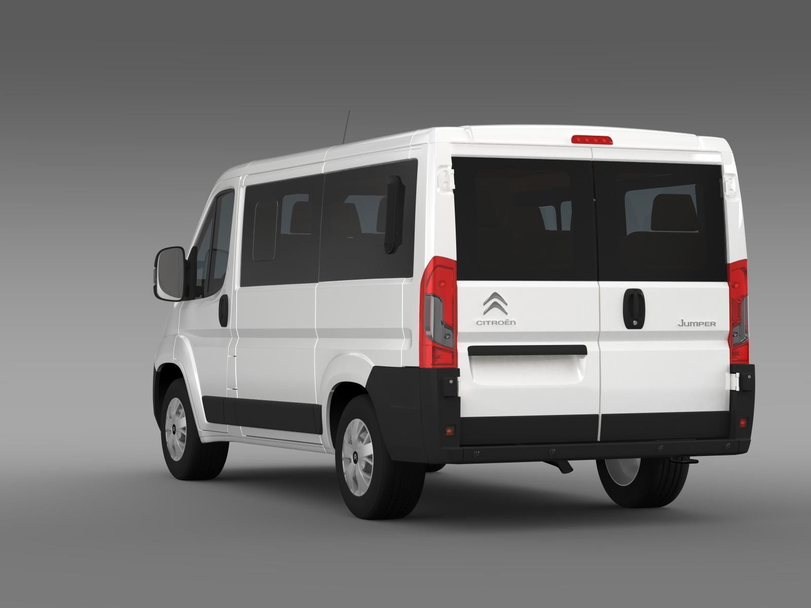 Citroen Jumper Combi L1H1 2017 3D model_8