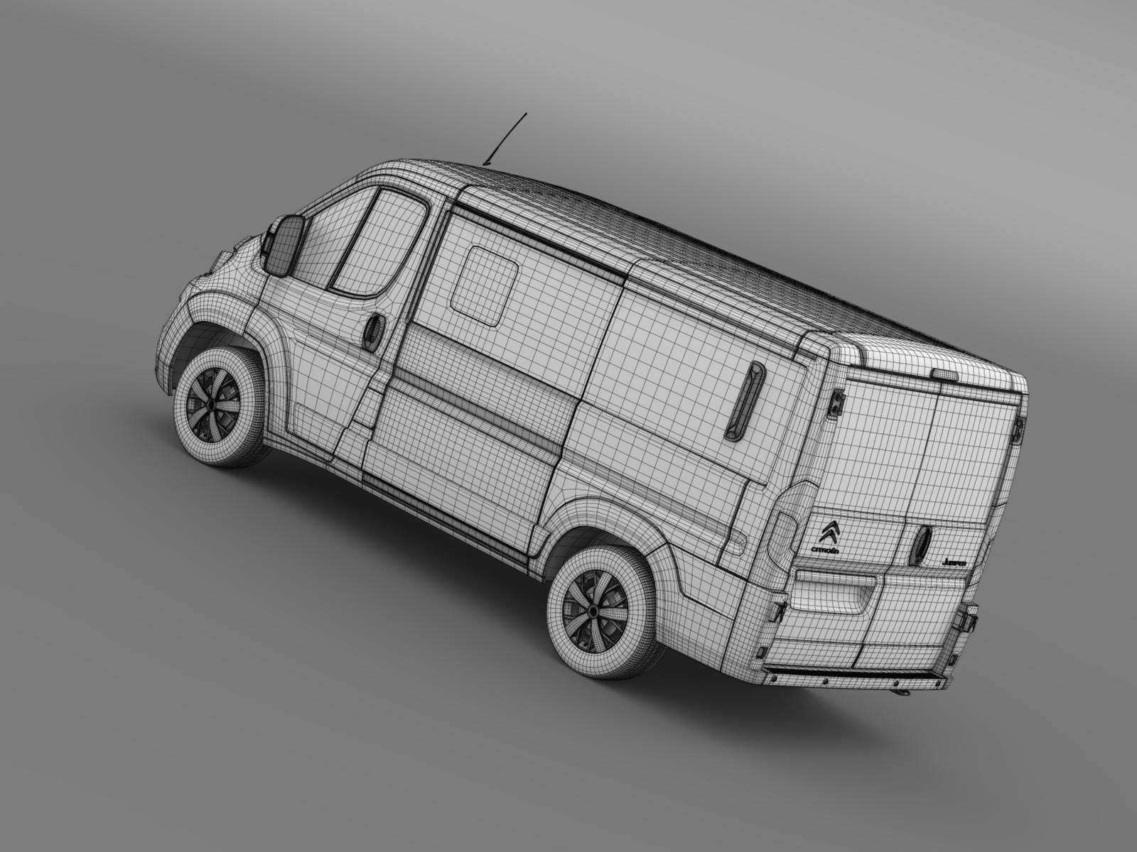 Citroen Jumper Combi L1H1 2017 3D model_17