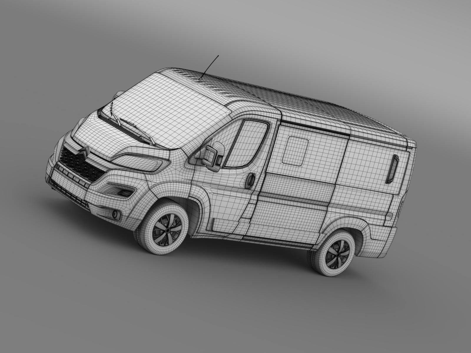 Citroen Jumper Combi L1H1 2017 3D model_15